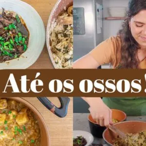 1 FRANGO = 6 RECEITAS | Usando até a gordura e os ossos | MARINA MORAIS