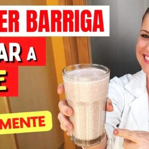 Vitamina para PERDER BARRIGA Rápido - Tira a Fome, ajuda a Emagrecer, Deliciosa, Saudável e Low Carb