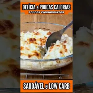 Delícia FÁCIL com POUCAS CALORIAS E CARBOIDRATOS! Prato Rápido, Saudável e Barato (Low Carb)