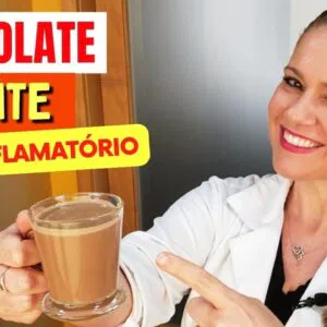 CHOCOLATE QUENTE Anti-Inflamatório, tipo NUTELLA! Sem Açúcar e Leite, Poucos Carboidratos (Low Carb)