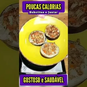 JANTAR DELICIOSO, SAUDÁVEL e EMAGRECE! Poucas Calorias, Simples e Barato