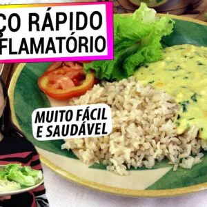 ALMOÇO e JANTA FÁCIL ANTI-INFLAMATÓRIO! CREME DE MILHO DE UM JEITO ÚNICO!