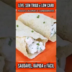 DELÍCIA LOW CARB Fácil na Frigideira! Sem Farinha, Poucas Calorias e Carboidratos - Jantar ou Lance!