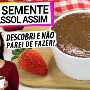 USE A SEMENTE DE GIRASSOL PRA FAZER NUTELLA SAUDÁVEL! DESCOBRI E NÃO PAREI DE FAZER MAIS!