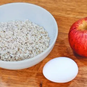 Só 5 MINUTOS! Misture MAÇÃ, OVO E AVEIA e vai VICIAR nessa DELÍCIA - Sem Farinha, Açúcar e Leite