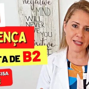 Não é Doença, É FALTA DE VITAMINA B2! Você está SENTINDO ISSO?
