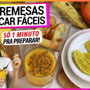 3 SOBREMESAS SEM AÇÚCAR PRONTAS EM MENOS DE 1 MINUTO! VEJA COMO ELAS AJIDAM A DIMINUIR O AÇÚCAR!