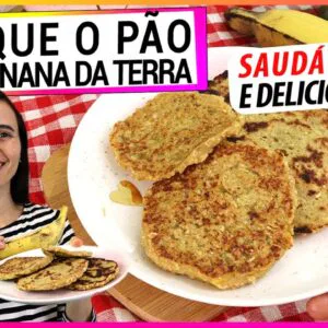 TROQUE O PÃO PELA BANANA DA TERRA NO SEU CAFÉ DA MANHÃ! VALE A PENA CADA PEDAÇO!