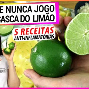 DESCUBRA 5 RECEITAS ANTI-INFLAMATÓRIAS COM CASCA DE LIMÃO! DELICIOSAS, NÃO JOGO MAIS FORA!