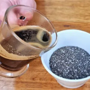 Misture CAFÉ e CHIA e vai VICIAR nessa DELÍCIA! Sem Farinha, Açúcar, Leite e Poucos Carboidratos