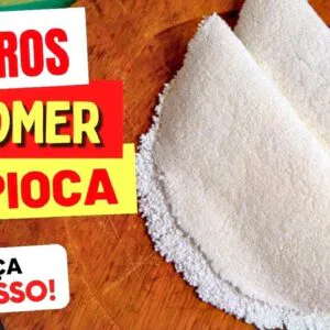 6 ERROS ao COMER TAPIOCA - NÃO FAÇA MAIS ISSO! (A maioria das pessoas não sabe)