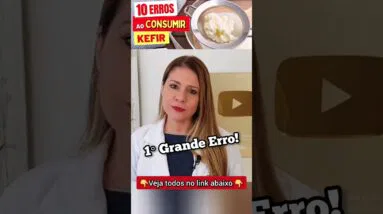 👆 GRANDE ERRO ao CONSUMIR KEFIR (Probiótico Poderoso)