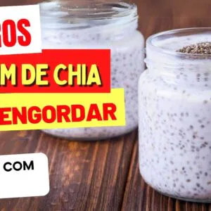 3 ERROS no PUDIM DE CHIA que estão FAZENDO VOCÊ ENGORDAR (SEM QUERER)