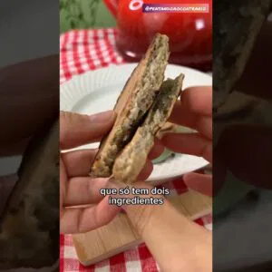 Não coma pão! Use banana no lugar! Só 2 ingredientes na frigideira! Sem glúten e vegano.