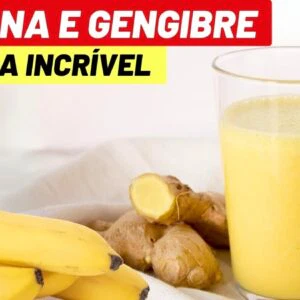 INCRÍVEL! Misture BANANA com GENGIBRE e VEJA O QUE ACONTECE!