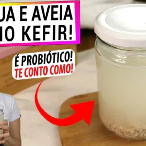 É MAIS FÁCIL E É PROBIÓTICO COMO KEFIR! SÓ USE AVEIA E ÁGUA! TE CONTO O SEGREDO!