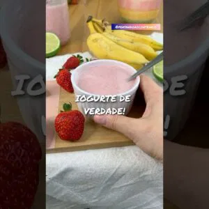 DESCOBRI o Iogurte FEITO COM AVEIA! 👀 É incrível! Probiótico de verdade!