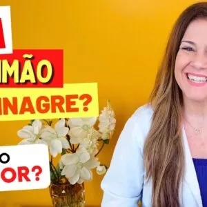 ÁGUA COM LIMÃO ou ÁGUA COM VINAGRE DE MAÇÃ - Qual é MELHOR? Como Tomar?