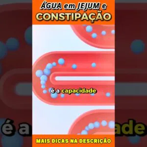 Água em JEJUM contra a CONSTIPAÇÃO
