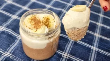 Café da Manhã DELICIOSO, RÁPIDO e SAUDÁVEL! Leve, Sem Açúcar, Rico em Fibras e Proteínas -  Fácil!