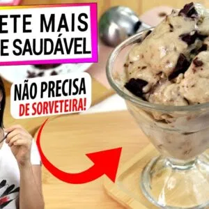 SORVETE NATURAL SEM AÇÚCAR FÁCIL E SEM SORVETEIRA! VEGANO, SEM LACTOSE, ULTRA CREMOSO!