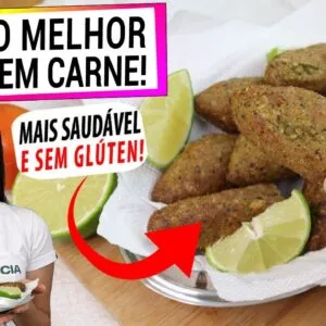 MELHOR DO QUE CARNE, RICO EM PROTEÍNA, ESTA É A PERFEITA RECEITA PARA SEU ALMOÇO! É MAIS SAUDÁVEL!
