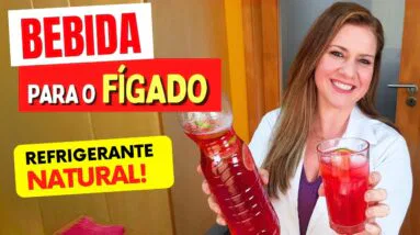 REFRIGERANTE PARA O FÍGADO - CONTRA GORDURA e INFLAMAÇÃO! Fácil, Gostoso, Barato e Saudável!