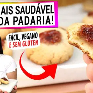 NÃO COMPRE MAIS NA PADARIA! ESTE É MAIS SAUDÁVEL E FÁCIL DE FAZER! RECEITA SEM GLÚTEN E VEGANA!
