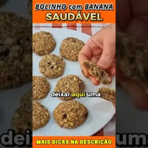 Bolinho com Banana Saudável
