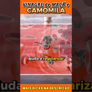MISTURA INCRÍVEL! Vinagre de Maçã e Camomila