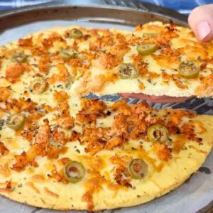 Pizza ZERO CARBOIDRATOS Deliciosa, FÁCIL, Rápida e Saudável (+ Proteínas e Fibras) - Low Carb