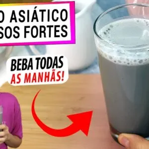 FALTAVA ESTA BEBIDA PRA FORTALECER SEUS OSSOS! Beba todas as manhãs! Segredo asiático revelado.