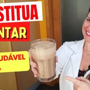 SUBSTITUA O JANTAR! Super CREMOSO E SAUDÁVEL, com Poucos Ingredientes (+ Fibras e Proteínas)