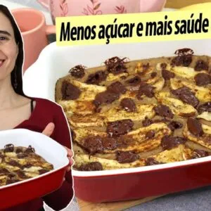 Menos inflamação com esta torta de banana sem açúcar, sem glúten e sem lactose! Fácil para o lanche!