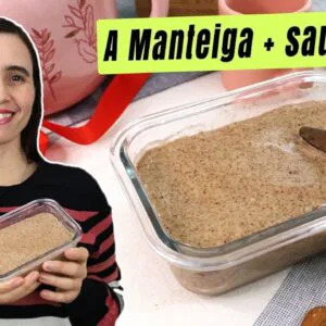 A receita da manteiga mais saudável! Ajuda no rejuvenescimento da sua pele! É incrível!