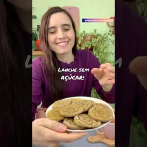 Parei com o açúcar com esta bolacha de banana FÁCIL! A mais saudável!