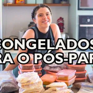 FIZ COMIDA PARA MAIS DE 1 MÊS! | Congelados para o Pós-parto - Parte 1| MARINA MORAIS