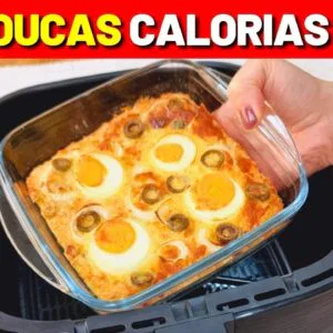 JANTAR para EMAGRECER na AIR FRYER - Fácil, Rápido, POUCAS CALORIAS, LOW CARB e Delicioso