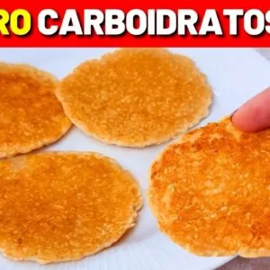 Só 3 INGREDIENTES e ZERO CARBOIDRATOS - Rápido, Fácil, Barato e na Frigideira (Low Carb)