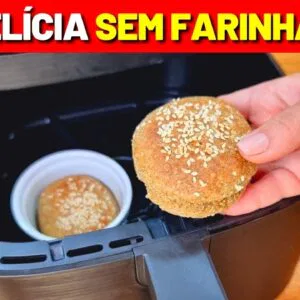Substitua o Pão na AIR FRYER - SEM FARINHA e RICO EM PROTEÍNA - Fácil, Rápido, Delicioso e Saudável!