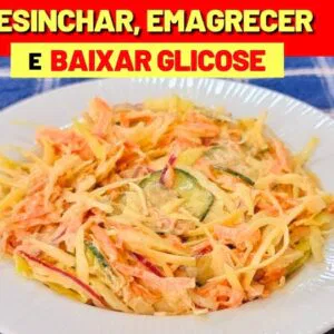 ALMOÇO RICO EM PROTEÍNA e LOW CARB - DESINCHAR, EMAGRECER e BAIXAR GLICOSE - Delicioso e Rápido!