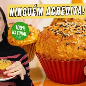 🍊 Juntei abóbora com aveia e o resultado me surpreendeu! Ninguém acredita que é tão saudável e fácil