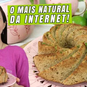 Esse bolo de limão é tão natural que parece mentira — usei banana, ninguém acredita! 😱✨