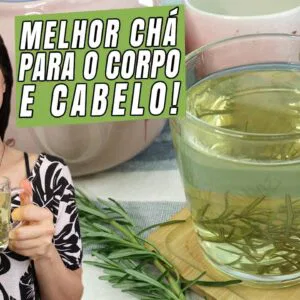 Usei chá de alecrim por alguns dias — e não esperava esse resultado no corpo e no cabelo!