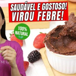 O creme de chocolate que virou obsessão aqui em casa! ZERO açúcar, integral, vegano!