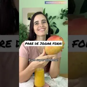 PARE DE JOGAR FORA! É um tesouro para sua saúde! 💪🌱🥭