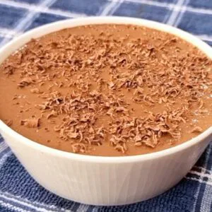 Mousse ZERO CARBOIDRATOS Incrível! SEM AÇÚCAR e LEITE e RICA EM PROTEÍNA - Fácil, Rápida e Saudável