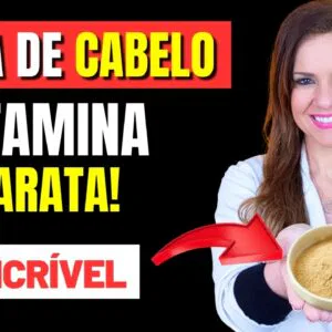 Queda de Cabelo? A Vitamina Mais Barata que Todos Deveriam Conhecer! (Saiba Como Ajuda!)