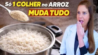 Eles Colocaram 1 COLHER no ARROZ e o Resultado Surpreendeu! GLICOSE, PESO e SACIEDADE
