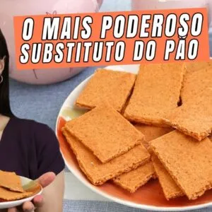 Descobri o substituto mais poderoso do PÃO! Nada de farinha e rico em proteína! Inacreditável!